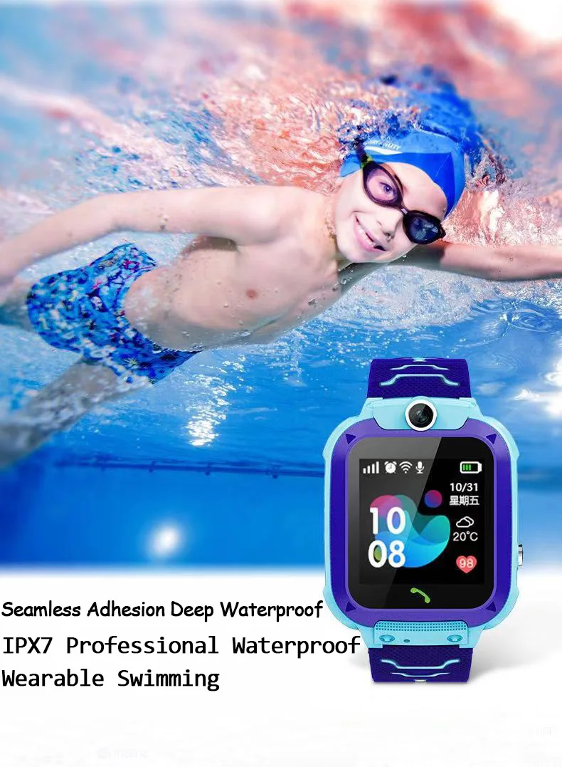 MMN YDS1 Детские Смарт-часы IP67 Плавание gps сенсорный телефон smart watch SOS вызова расположение устройства трекер дети Безопасный Anti-Потерянный монитор умные часы телефон детские