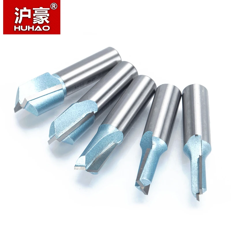 HUHAO 1 шт. 1/2 &quot1/4&quot хвостовик очистки дна фрезы промышленного класса для дерева