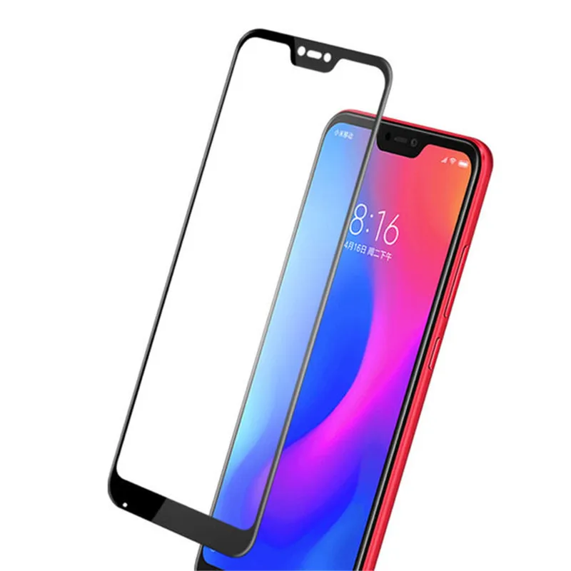 Защитное стекло для ЖК-экрана закаленное с полным покрытием xiaomi mi 8 Lite Xio 2.5D пленка