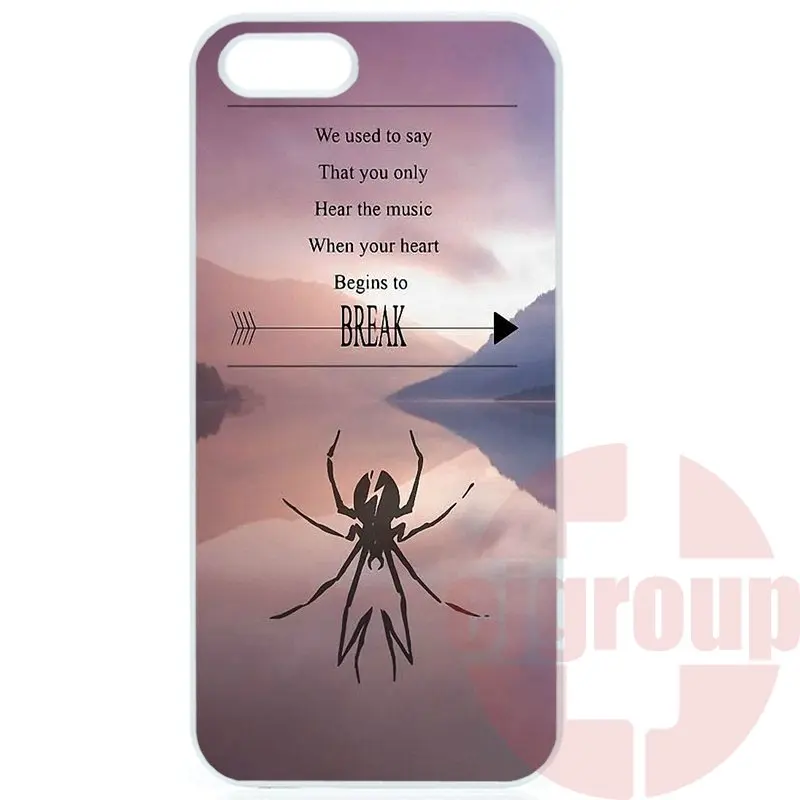 Крышка случая симпатичные my chemical romance паук Для Huawei P7 P8 P9 мини Honor 3C 4C 5C 6 Mate 7 8 9 Плюс