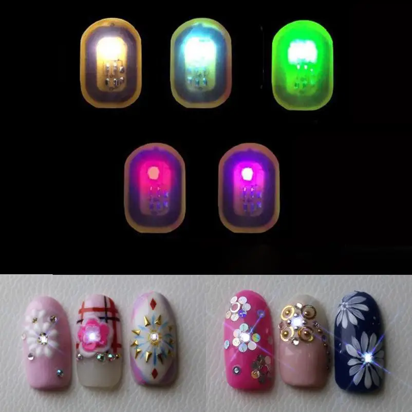 Женские NFC наклейки для дизайна ногтей сделай сам телефона светодиодная лампа