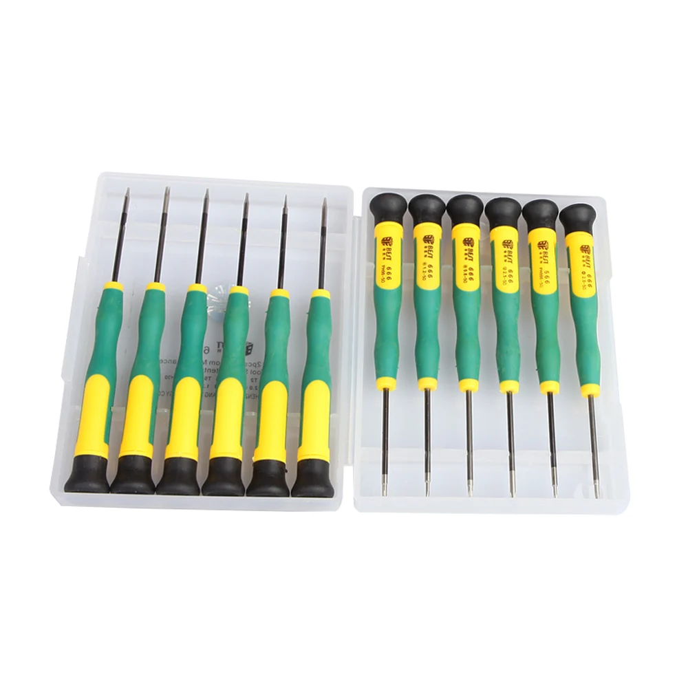 BST-666 Precision 12 in 1 Screwdriver Set Mobile Phone PC Tablet Disassemble Repair Kit Phillips Torx Screw Drivers | Инструменты
