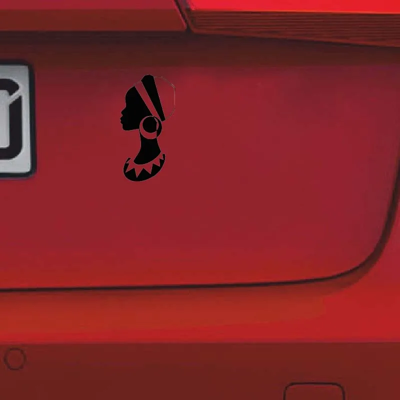 

YJZT 8.7*16.8CM Graceful Lively Girl Vinyl Decals Nice Design Car Sticker Covering The Body Black/Silver C20-0197