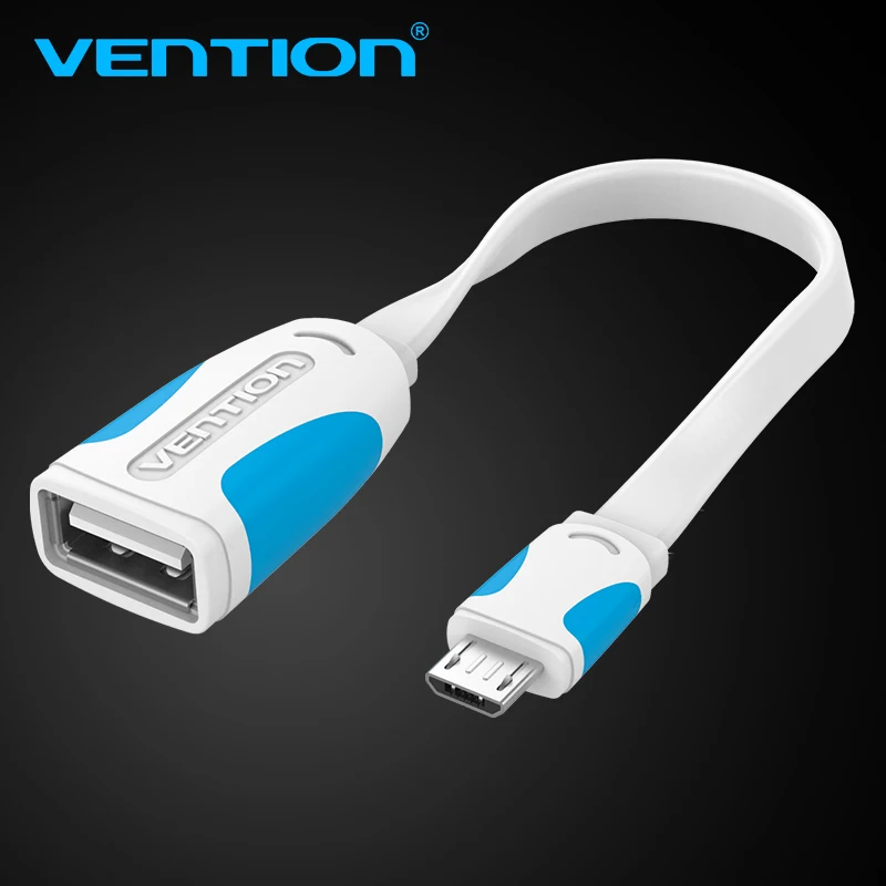Vention Micro USB OTG к usb адаптеру кабель Мужской Женский адаптер для samsung Xiaomi sony huawei