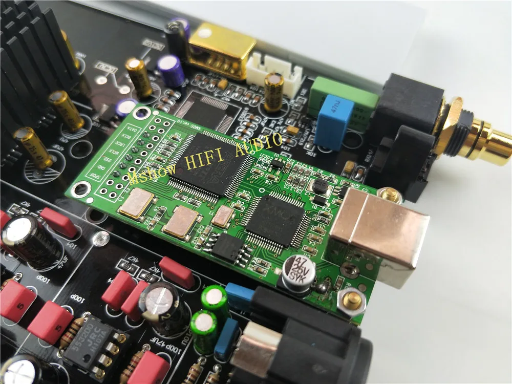 ES9028 ES9028PRO декодер ЦАП собранная плата+ TCXO 0.1PPM+ опция USB XMOS XU208 или Amanero для HIFI аудио