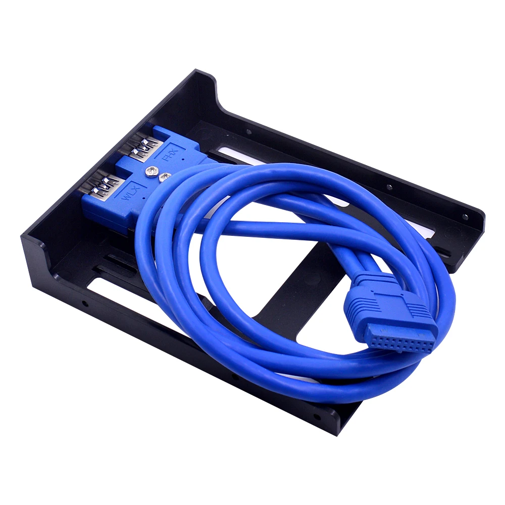 Флоппи дисковый отсек с передней панелью USB 3 5 0 дюйма 2 портами Hub 20 контактный