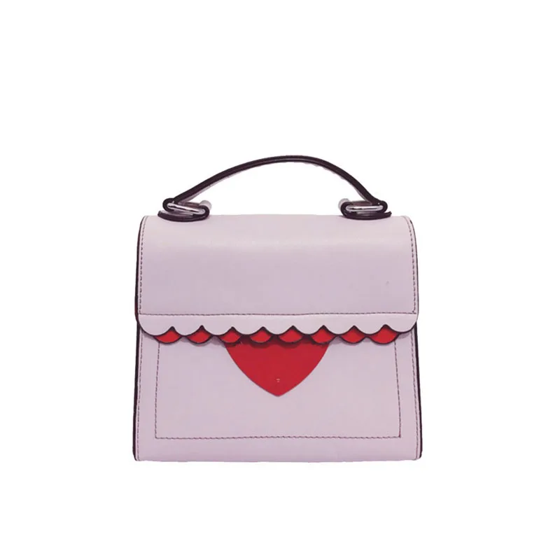 Мода Новый Smll Лоскут Хит Цвет Волны современный Дизайн Женщин Сумки Посыльного