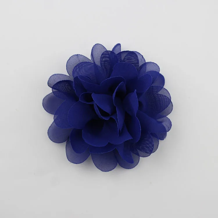 a04 Royal Blue Повязки на голову для маленьких девочек, аксессуары для волос, Цветочное платье с повязкой на голову, повязка на голову для аксессуаров, резинки для волос, Детская повязка для волос цветок - Цвет: a04 Royal Blue