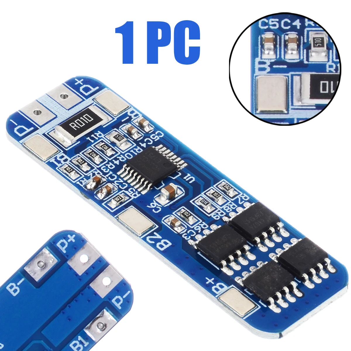 Электрическая плата защиты литиевой батареи 3S 12V 18650 10A BMS зарядное устройство