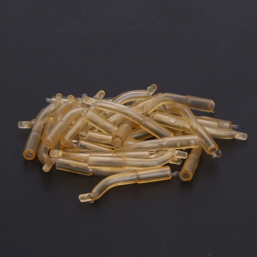 30 шт./лот рыболовные крючки манжеты трубки для выравнивания волос мягкие анти