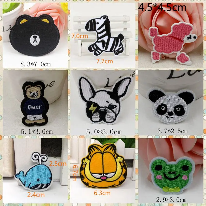 Бесплатная доставка Животные Собака Панда КИТ медведь Зебра наклейки 3 шт.