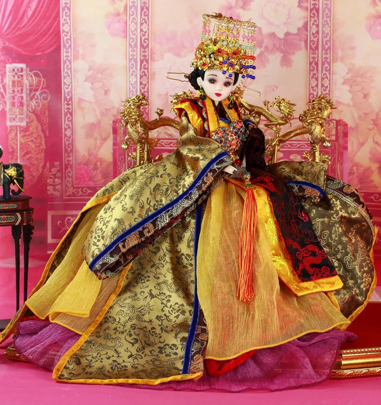 DBS toy Chinese style doll East Charm Empress Wu including clothes stand and box 35cm Limited | Игрушки и хобби