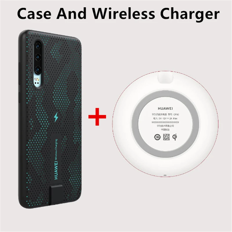 Huawei P30 беспроводной зарядный чехол оригинальный официальный huawei CNR216 UVT Qi 10 Вт