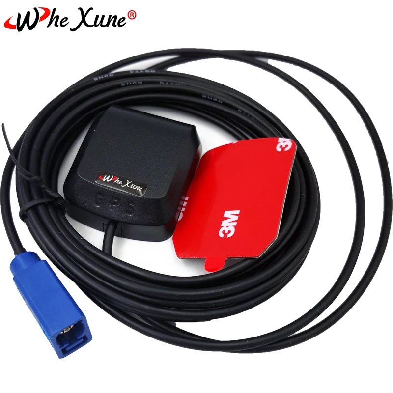 WHEXUNE 3 метров прямо автомобиля GPS антенна FAKRA C интерфейс Beidou двойной режим для BMW /