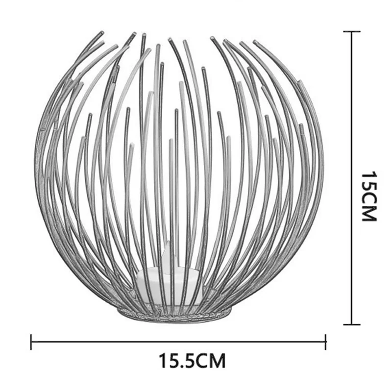 Подсвечник Hloder в европейском стиле железный геометрический подсвечник