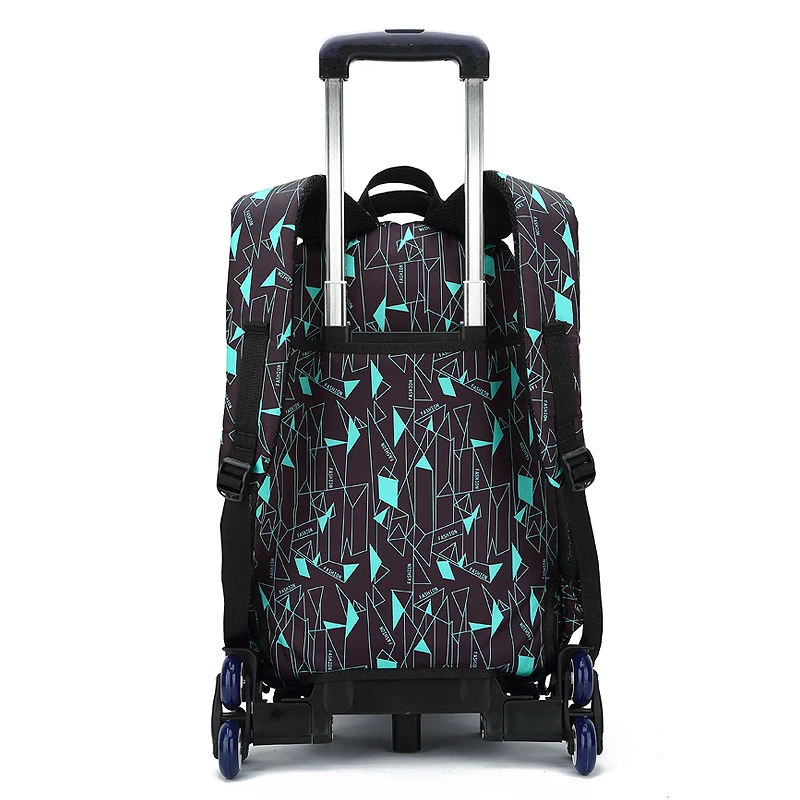 Детские школьные ранцы водонепроницаемые Рюкзаки на колесиках для подъема по