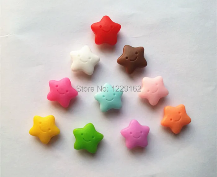 Новое поступление (10 шт./компл.) милая улыбающаяся звезда магниты на холодильник