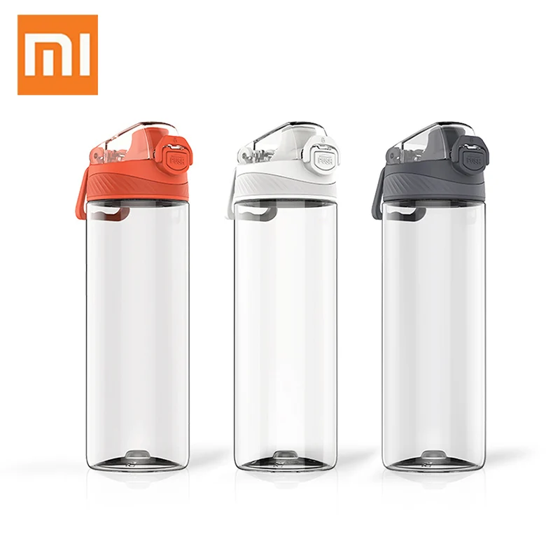 2019 Xiaomi протеиновый шейкер Тритан кристальная бутылка для воды Bpa бесплатно моя