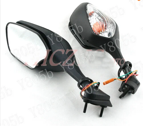 Black Motorcycle Turn Signal Mirrors For Honda VFR1200F 2010-2013 | Автомобили и мотоциклы