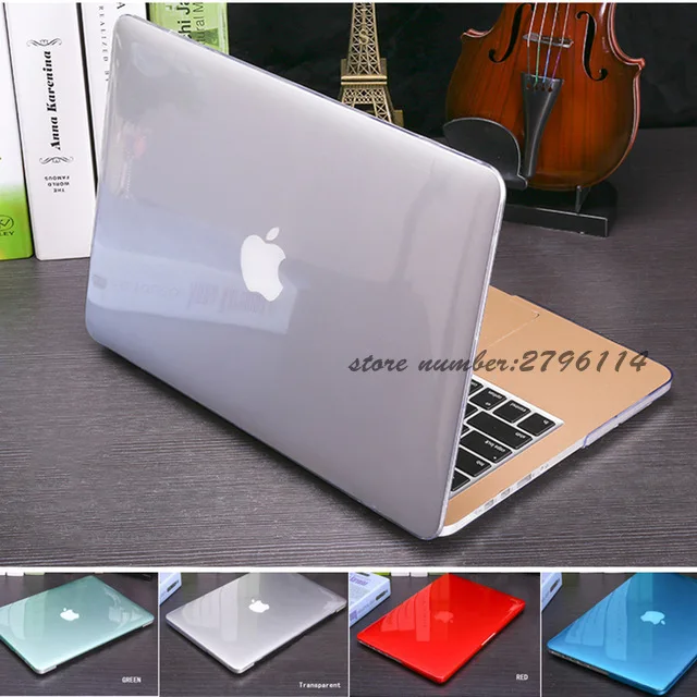 2017 Новый кристально Матовый Прозрачный чехол для Apple Mac book Air Pro Retina 11 12 13 15 сумка