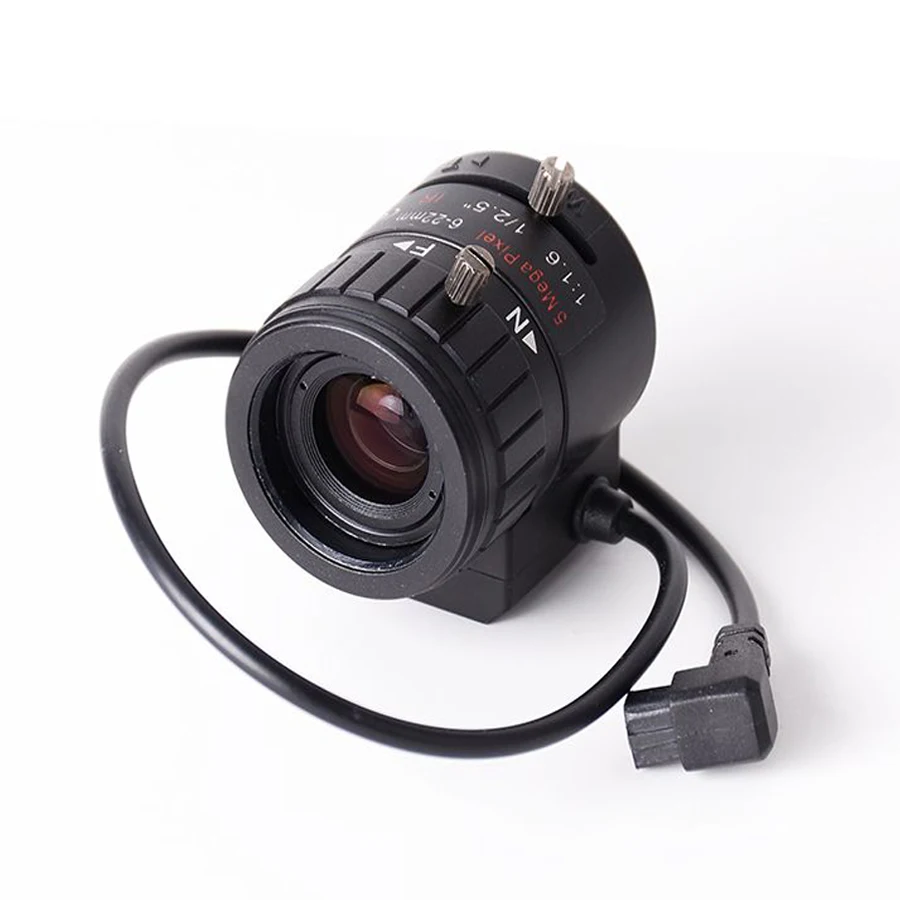 HD 5 0 мегапиксельная вариофокальная 6-22 мм IR CCTV HD-камера Объектив CS Mount F1.6 |