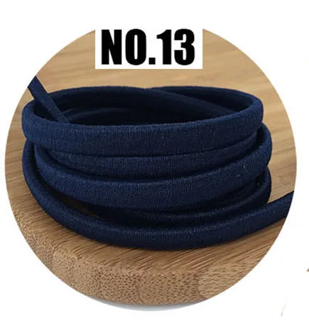 NO13 Meetee 5/10/20M 5mm Thickened Color Elastic Rope Rubber Band Thick Elastic Band DIY Head Rope Belt Sew Scrapbooking Accessories - Цвет: NO13