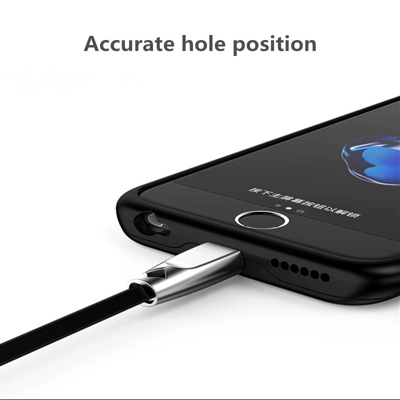 Чехол для зарядки NTSPACE 5000mAh power Bank для iPhone 6, 6s, 7, 8, чехол для зарядки аккумулятора s, 7000mAh для iPhone 8, 7, 6s, 6 Plus, чехол для аккумулятора