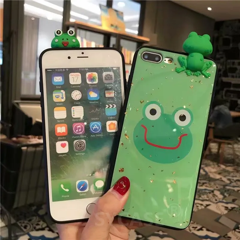 SYCASE Милая мультяшная лягушка Смола Shell для OPPO R9 R9s плюс R11 R11s R15 мечта R15x случае все