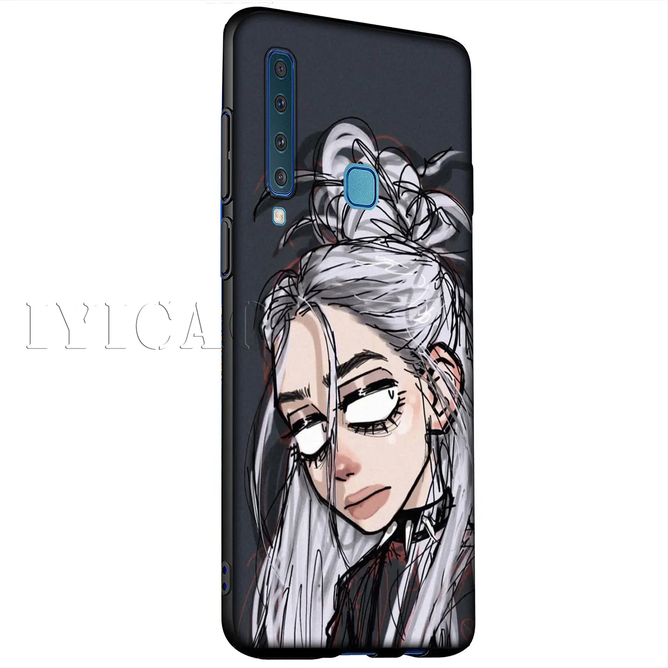 IYICAO Billie Eilish 13 силиконовый мягкий чехол для девочек Samsung Galaxy A6 Plus A9 A8 A7 2018 A3 A5 2016 2017