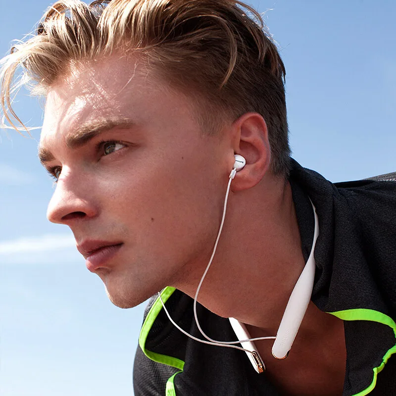 Philips Беспроводной Bluetooth SHB4205 шейным гарнитуры литий полимерная для samsung Xiaomi Iphone X 8/8