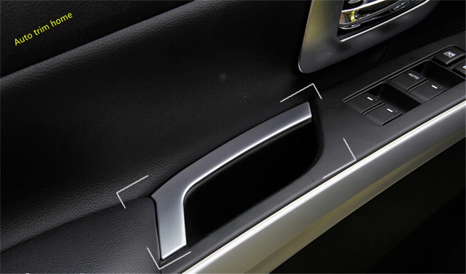 Lapetus Matte Interior Inner Door Armrest Pull Doorknob Handle Strip Cover Trim Fit For Suzuki Sx4 S-cross 2014 - 2020 | Автомобили и