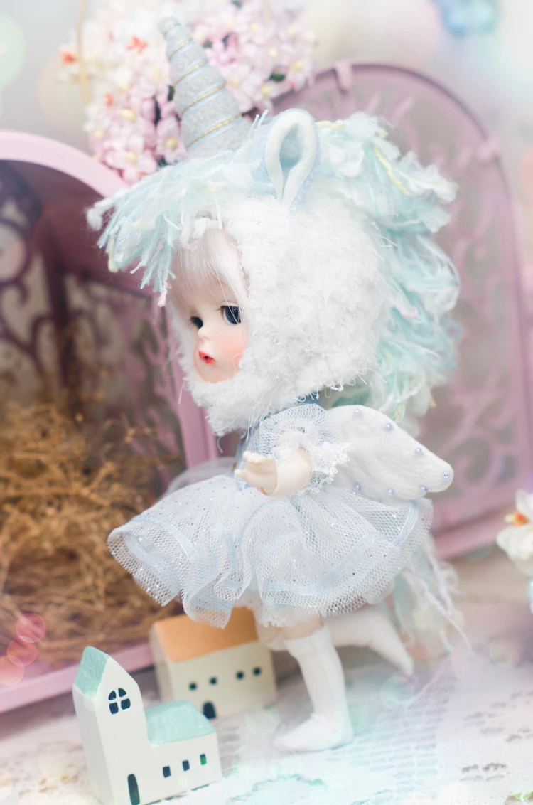 1/8 SD BJD Кукла Одежда Единорог Платье Костюм для 1/8 BJD куклы Подарки для детей