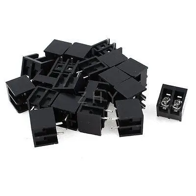 

20 шт., 2 положения, сквозное отверстие, винтовая Клеммная колодка, коннектор 300 в 10 А