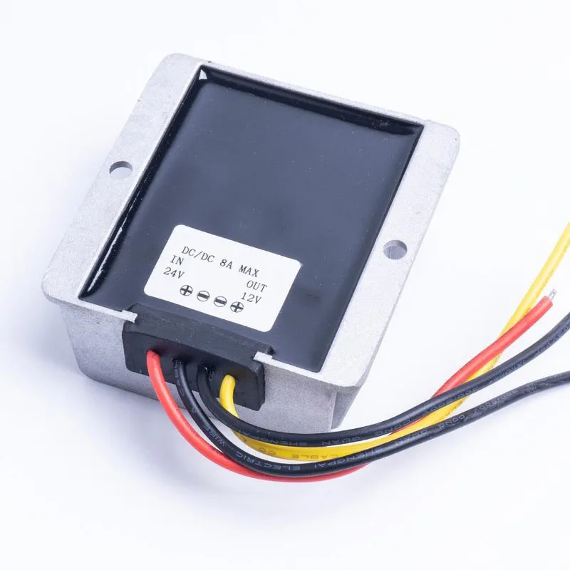 24V TO 12V 8A DC 24 В до 12 В 8A 10A 15A 20A 30A понижающий преобразователь для автомобильных солнечных регуляторов напряжения - Цвет: 24V TO 12V 8A