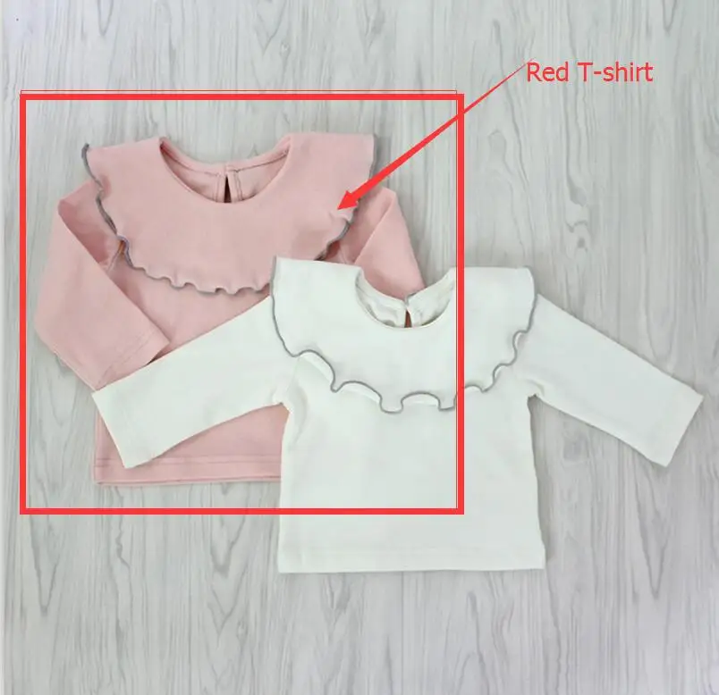 Pink Tops Зимние комплекты для малышей; подарок на день рождения для малышей; Модная одежда для малышей; комплекты для маленьких девочек и мальчиков; базовые рубашки+ боди; комплект для новорожденных - Цвет: Pink Tops