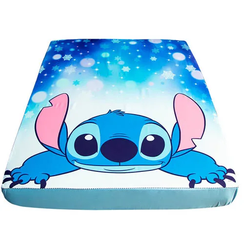 lilo stitch Дисней мультфильм "Лило и Стич" кровать крышка матраса для кровати 1,2 м 1,5 м 1,8 м кровать для детей декор для детской спальни высота 30 см - Цвет: lilo stitch