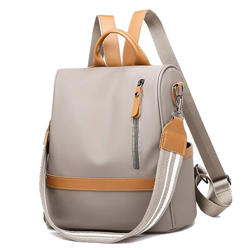 Модный женский рюкзак кошелек нейлоновые сумки с защитой от кражи