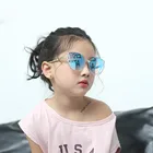 Солнцезащитные очки для мальчиков и девочек, кошачий глаз, UV400, N296, 2019