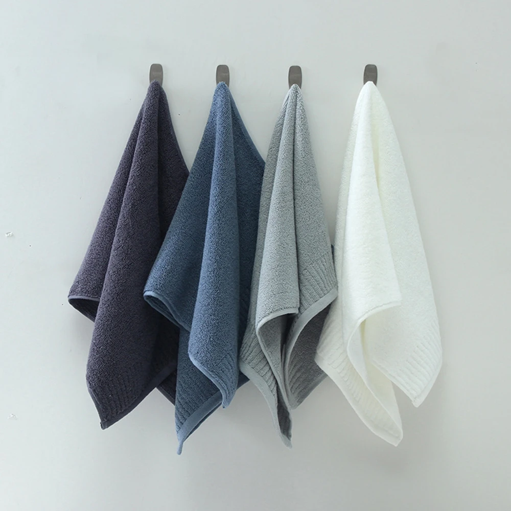 70*35cm Square Solid Color Bamboo Fiber Soft Face Towel Cotton Hair Hand Bathroom Bath Towels Adult Men Women Baby Handkerchief | Дом и сад