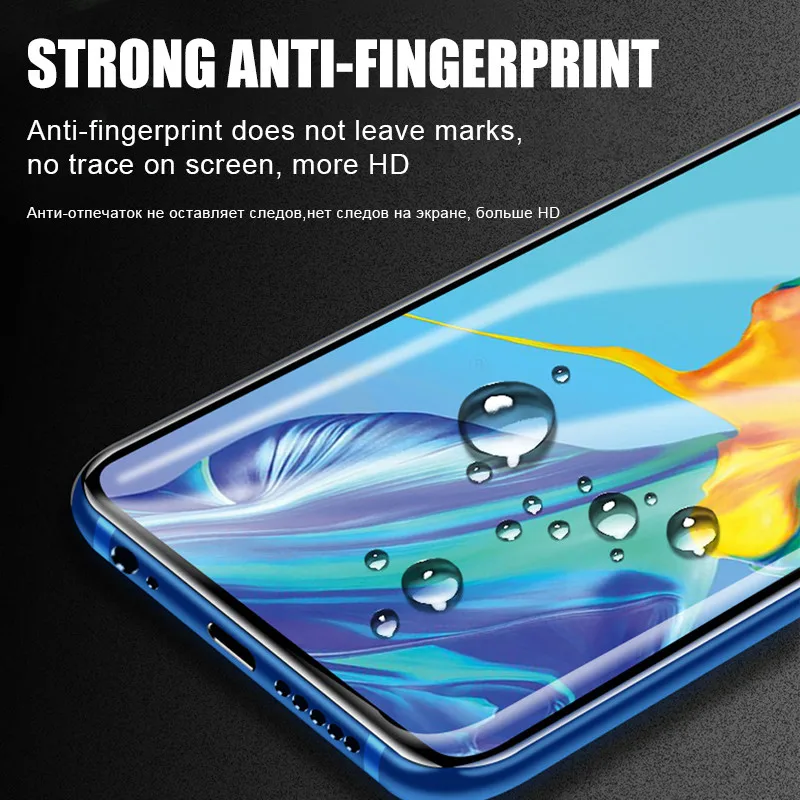 20D изогнутое защитное стекло экрана для Huawei P30 P20 Pro Защитная пленка Lite закаленное