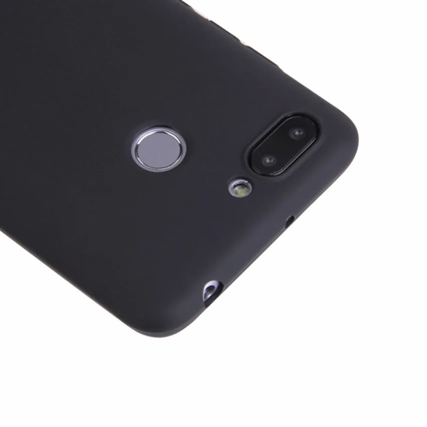 Чехол для Xiaomi Redmi 6 6A Pro черный матовый Мягкий Силиконовый ТПУ чехол накладка 6Pro