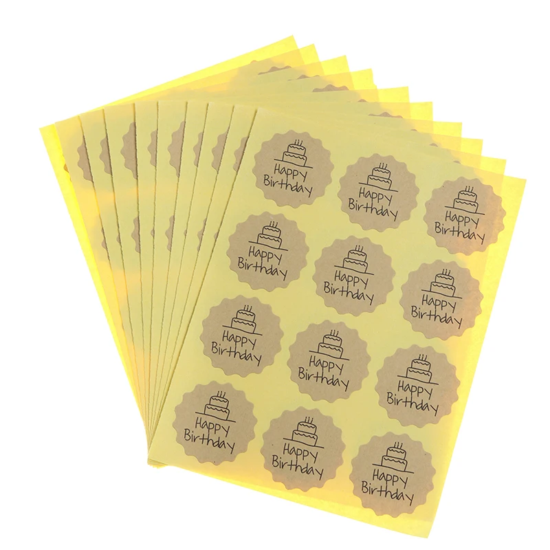 

Наклейки из крафт-бумаги, 120 см, 3,9 шт./10 листов