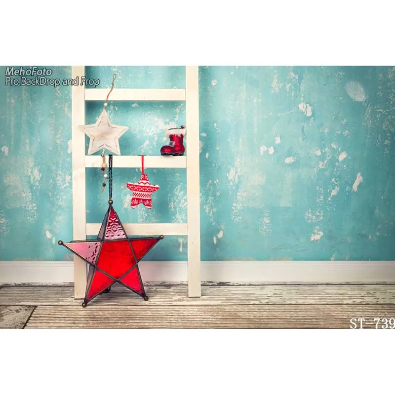 

Thin Vinyl photography cloth Computer Printed Children Photography backdrops Christmas Theme Background for Photo studio ST-739