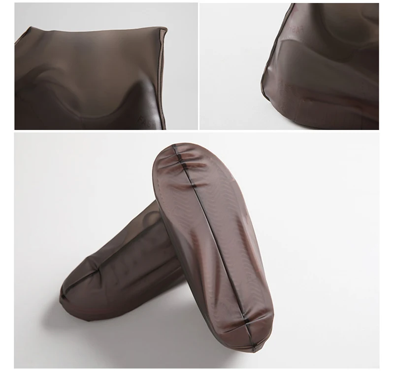 Outdoor latex shoe cover rainy day waterproof thickening non-slip wear foot cover