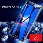 2 шт закаленное стекло для huawei p8 p9 lite 2017 2016 2015 Мини плюс Защитное стекло для экрана Защитная пленка для телефона на p 8 9