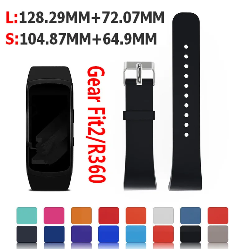 COMLYO замена спортивный ремешок для смарт часов Samsung Gear Fit2 подходит 2 SM R360