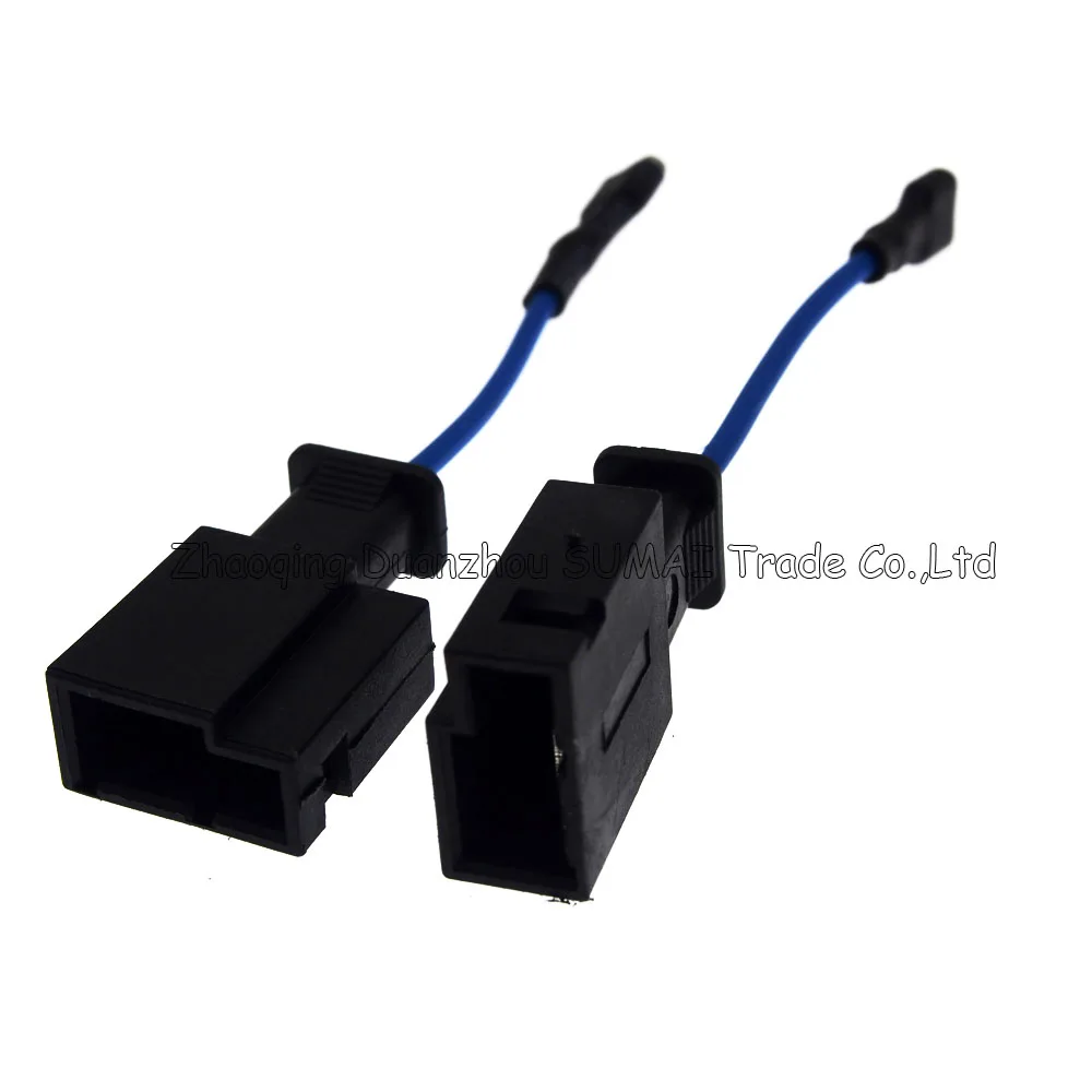 1Pin рупорный адаптер разъем для автомобильного динамика Роговая вилка