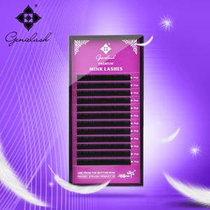 Genielash индивидуальные наращивания ресниц 3D6D, объемные гибридные наращивания ресниц, профессиональный макияж для наращивания ресниц