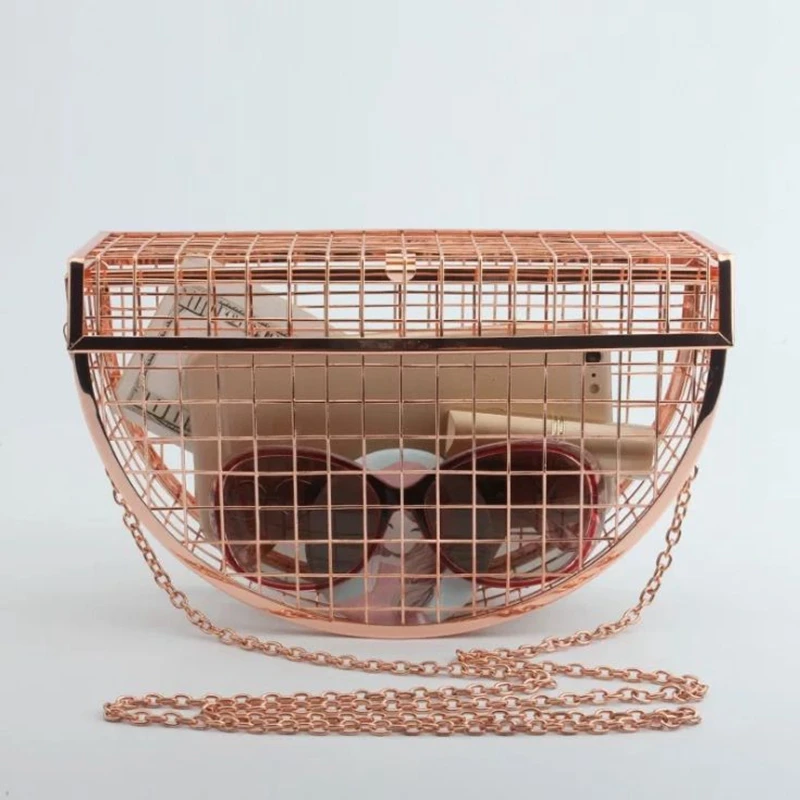 2020 в винтажном стиле Женская вечерняя сумочка металлическом гравированном мини