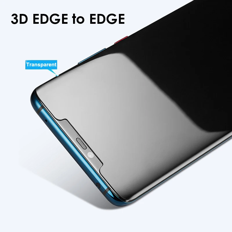 Закаленное УФ стекло Akcoo для P30 Pro защита экрана с полным клеем Защитная пленка Huawei